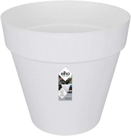 Elho loft urban rond 50 - bloempot voor buiten - ø 48.5 x h 44.5 cm - wit