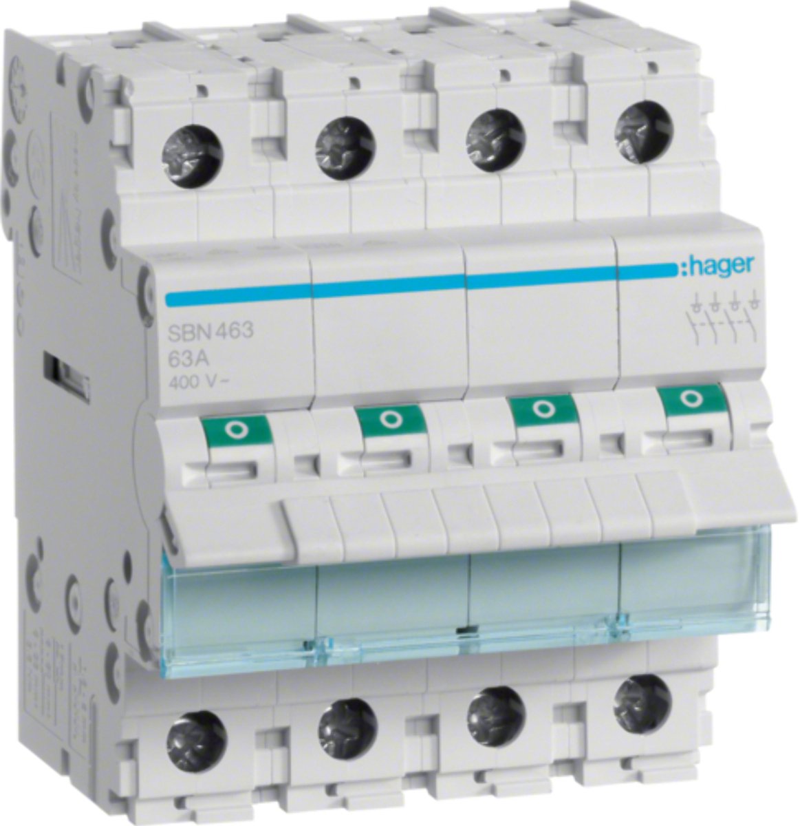 Hager sbn inbouwschakelaar modulair - sbn463 - e2sh5