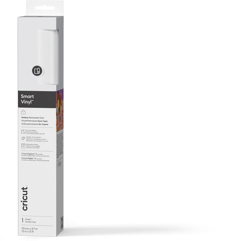 Cricut ™ smart vinyl™ permanent wit, geen mat nodig (3,7 m)