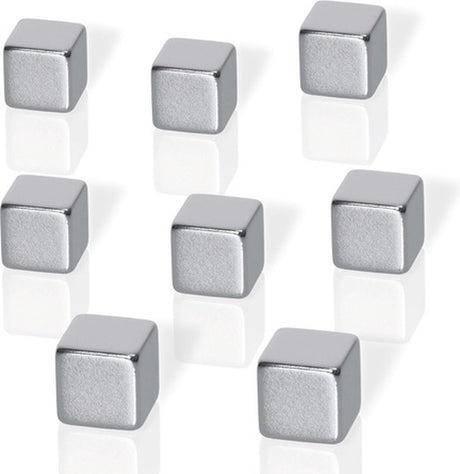 Sigel magneten - be!board - 8 stuks - vierkant - si-83101