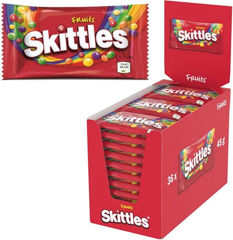 Skittles fruits zakje (36x 45gr)