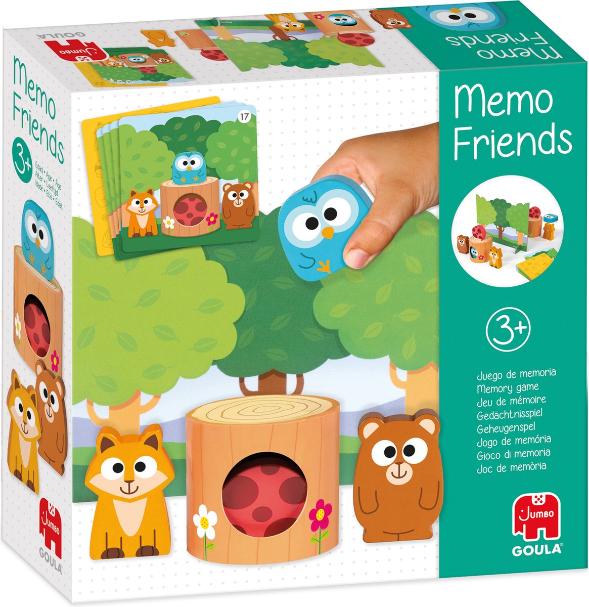 Jumbo - goula - memovrienden - kinderspel