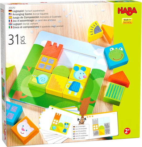 Haba legspel dierlijk vierkant