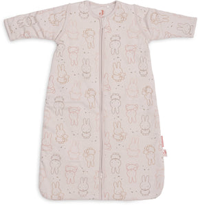 Jollein slaapzak met afritsbare mouw 90cm miffy moments silk rose