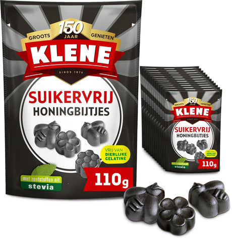 Klene suikervrij honingbijtjes (12x 110gr)