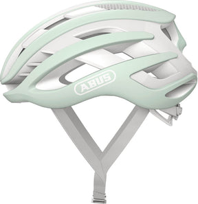 Abus fietshelm airbreaker pure mint m - 52-58 cm - lichtgroen - geschikt voor gebruik op racefietsen - gravelbikes - 210 g m