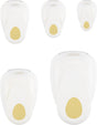 Vaessen creative pons set - figuurpons lente - eieren - 5st. - ø 9,5 mm tot ø 5 cm