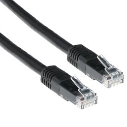 U utp cat6 patchkabel act ib8903 zwart