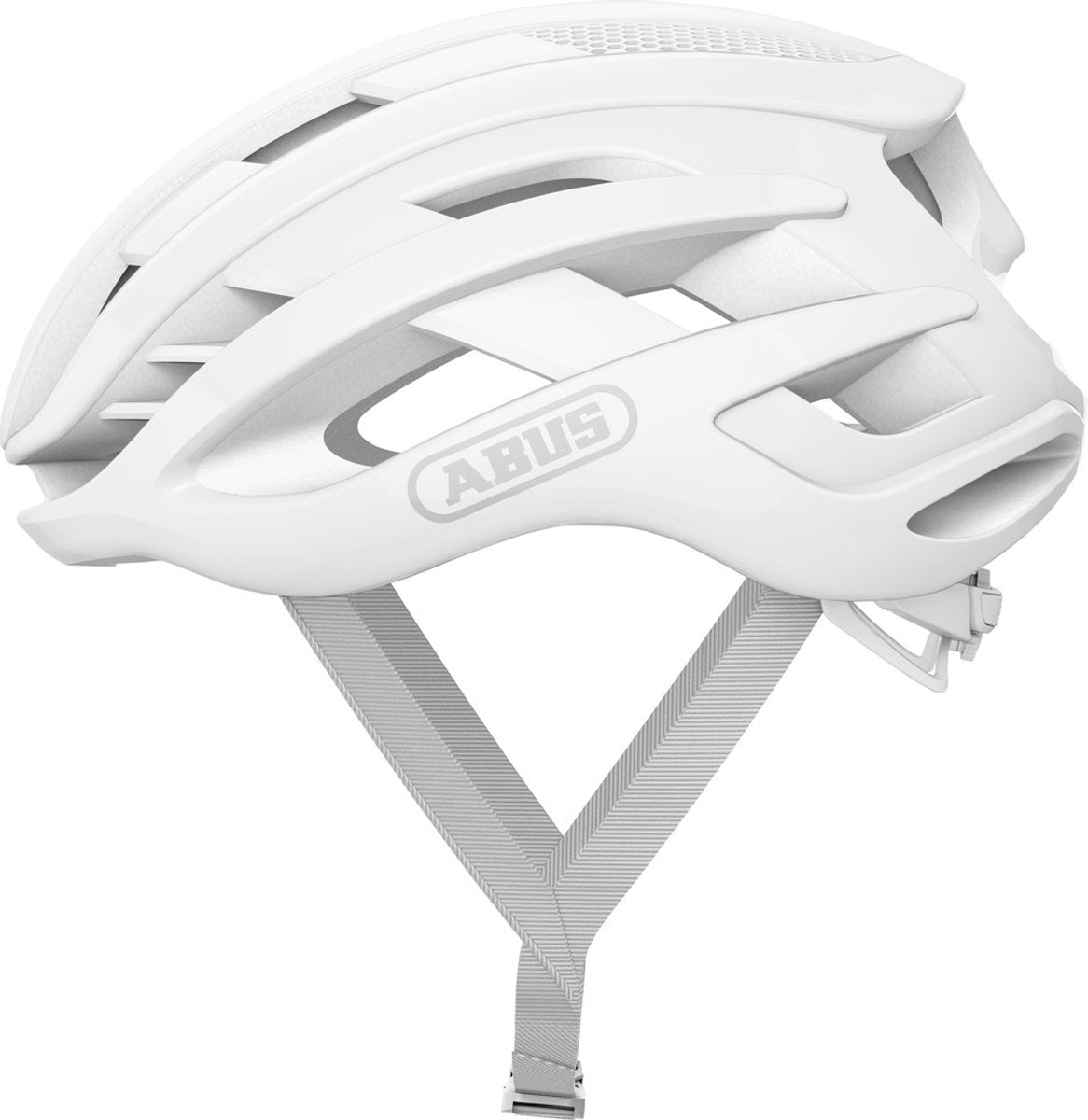 Abus airbreaker fietshelm pure white