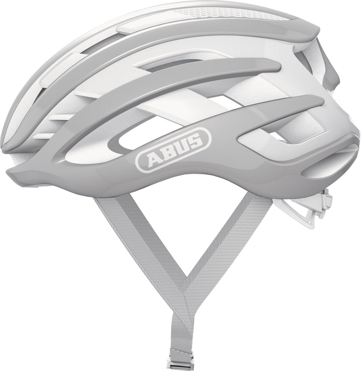 Abus airbreaker fietshelm pure grey