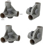 Eurotrail hoekstukken steekkast 25 22 mm 4pcs