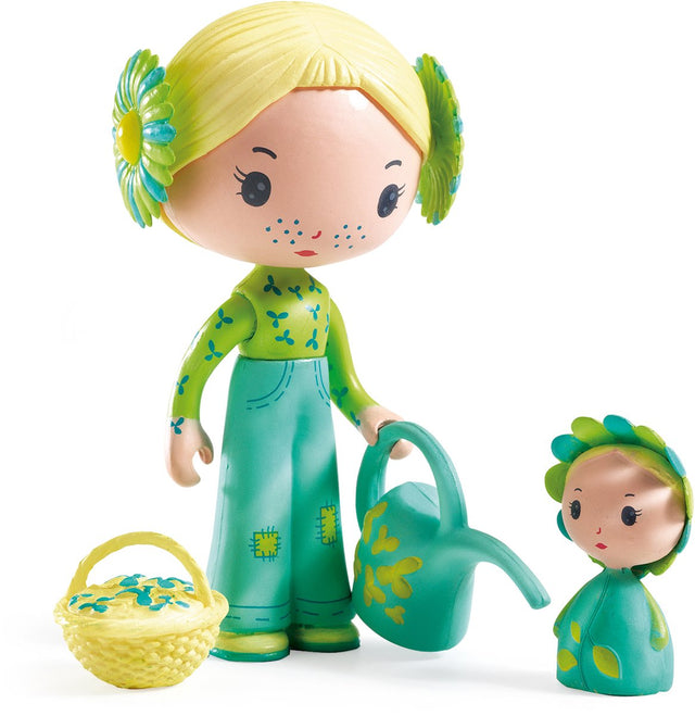 Djeco tinyly speelfiguur flore bloom - fantasie speelgoed.