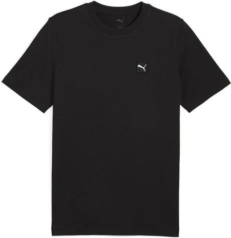 Puma ess elevated tee heren t-shirt - black
