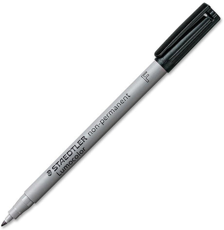 Staedtler viltstift lumocolor 316 non permanent f zwart - 10 stuks