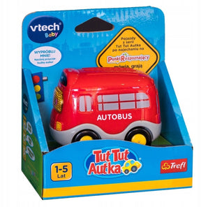 Trefl vtech tut tut autootjes autobus - interactief speelgoed voor puisers
