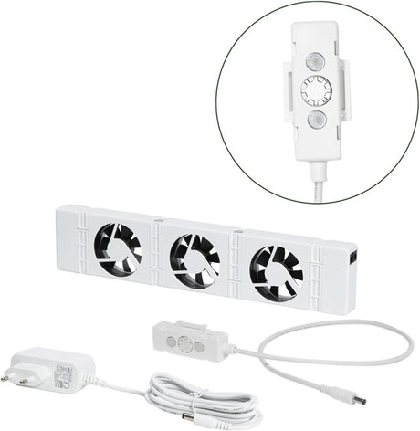 Speedcomfort radiator ventilator mono set geschikt voor standaard, smalle en enkelplaats radiatoren en convectoren