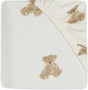 Jollein baby hoeslaken ledikant - teddy bear - jersey - 60x120cm