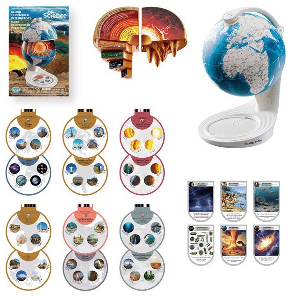 Canal toys geocentric exploration learning globe