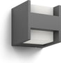 Philips arbour buitenwandlamp - warmwit licht - smal