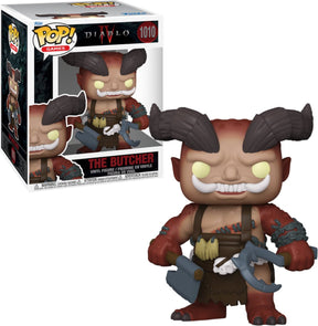 Funko diablo 4 - the butcher (super pop!) vinylfiguur 1010 pop! meerkleurig