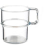 Mepal mok basic 314 transparant 280ml kunststof 103x80x90mm
