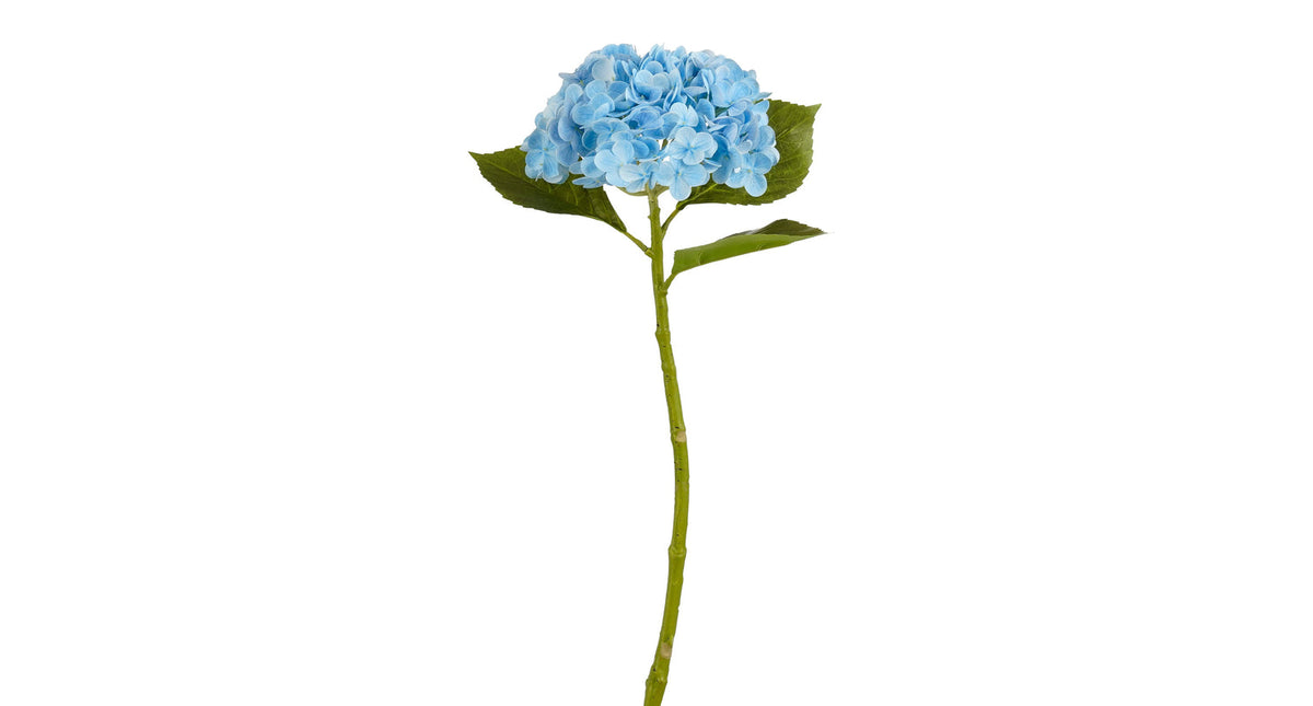 Hortensia l.blauw real touch - l49cm