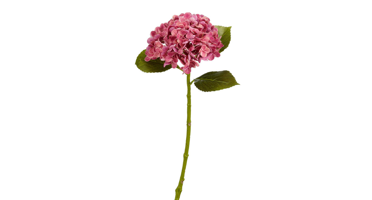 Hortensia roze real touch - l49cm