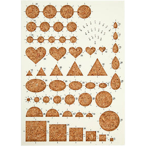Creativ company creotime quilling bord, afm 21x15 cm, 1 stuk