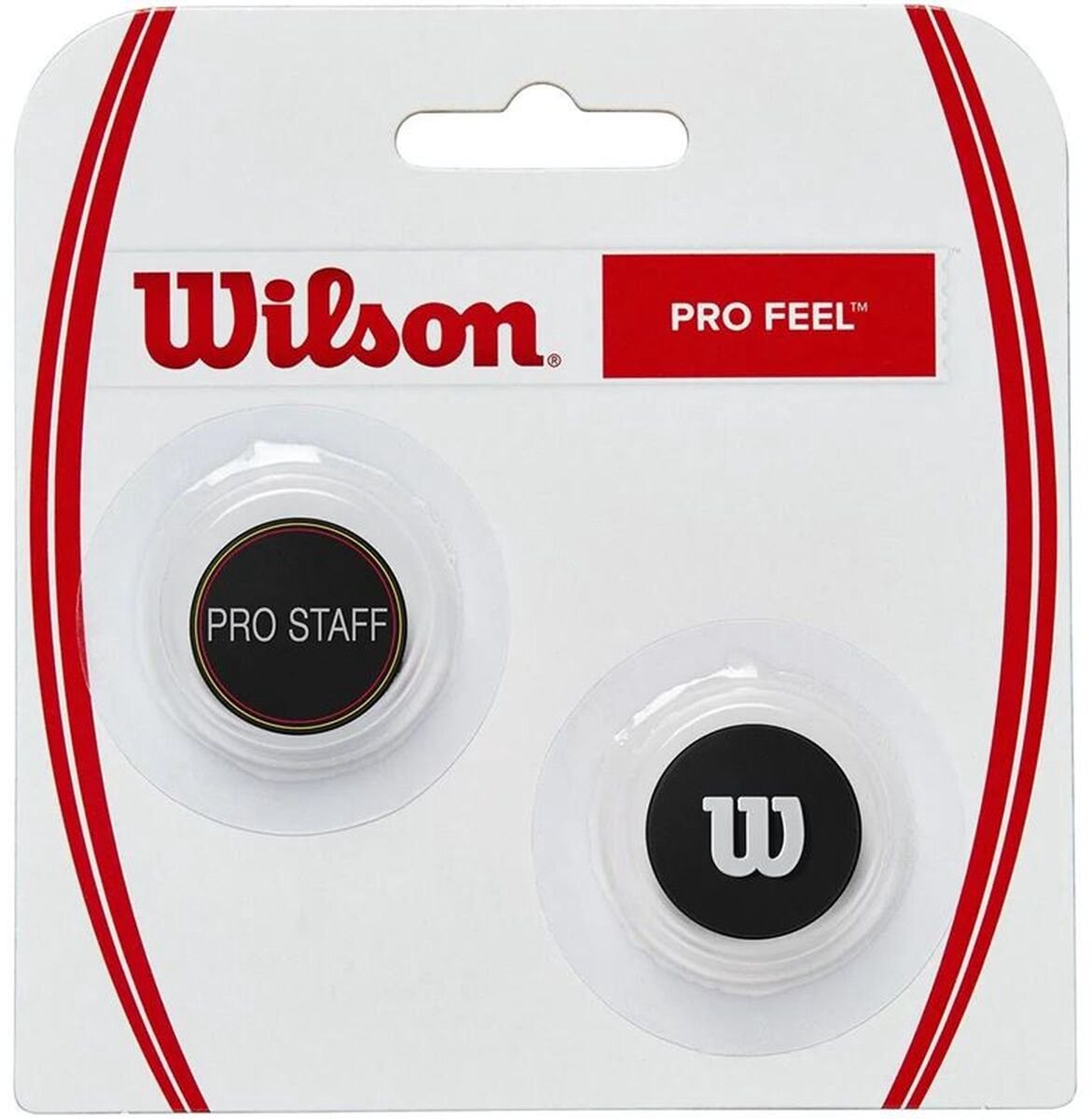 Wilson pro feel vibratiedemper tennisdemper - zwart - pro staff