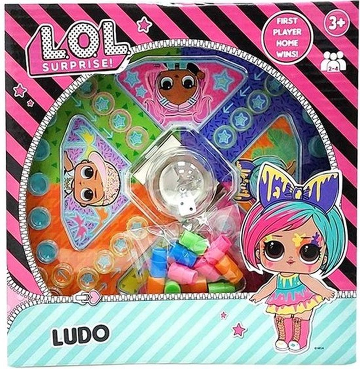 L.o.l. surprise! lol bordspel ludo