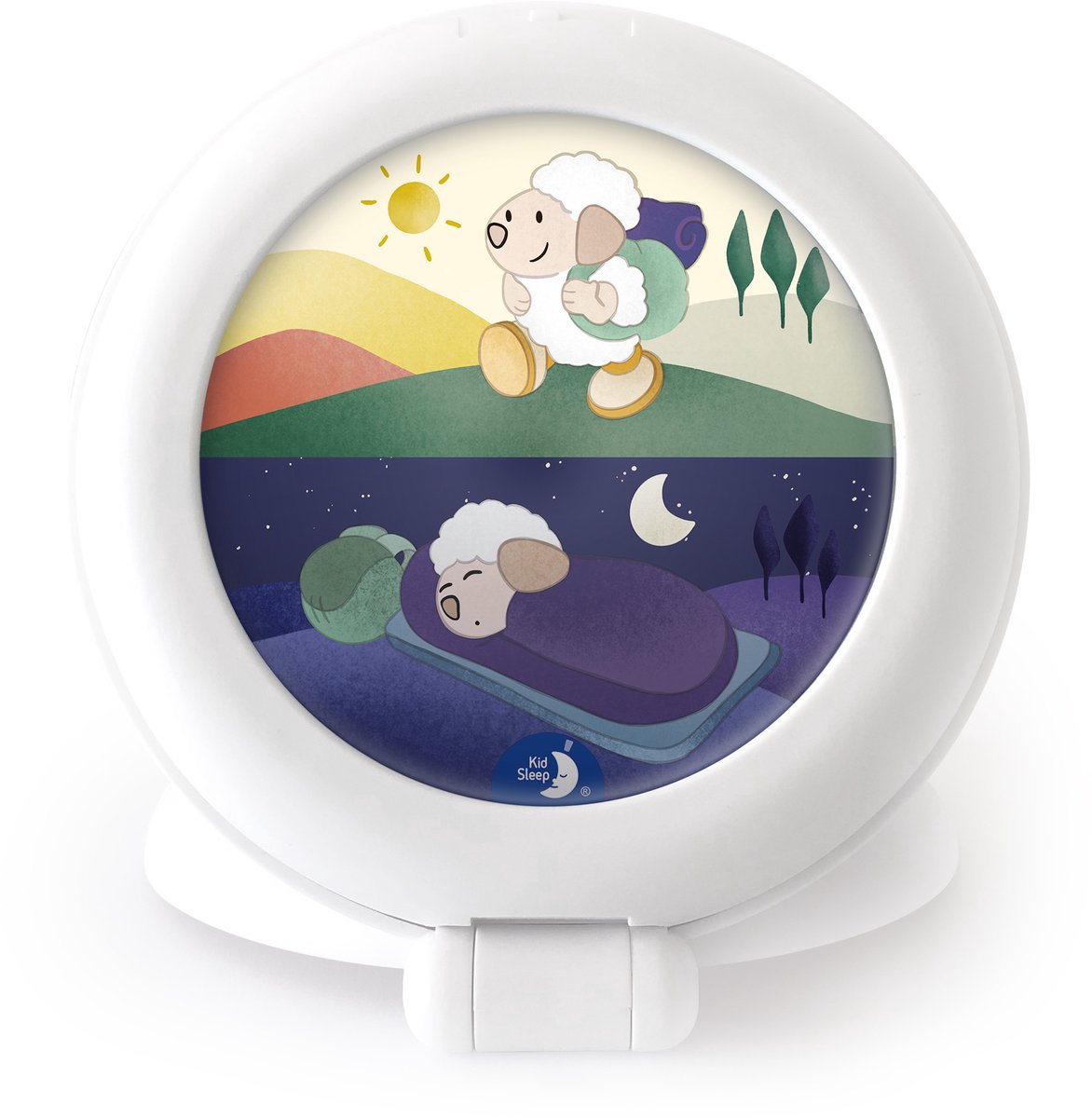 Kidsleep globetrotter white slaaptrainer en kinderwekker ck0041-ksg-wh