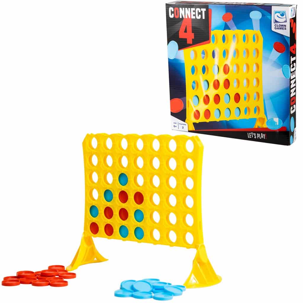 Clown Spiller Clownen Spiller Connect 4