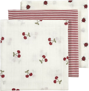 Meyco baby girly garden hydrofiele doeken - 3-pack - multicolour - 70x70cm