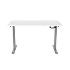 Zit-sta-bureau euroseats crank bursligr180wit grijs, wit metaal