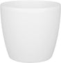Elho brussels rond 30 - bloempot voor binnen - ø 29.5 x h 27.1 cm - wit