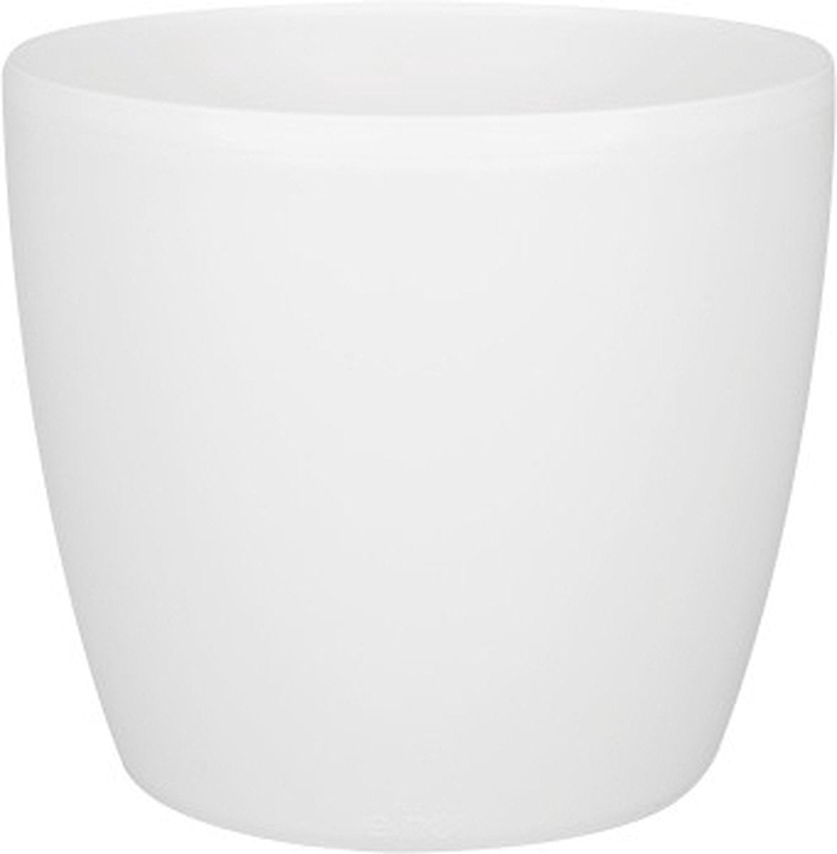 Elho brussels rond 30 - bloempot voor binnen - ø 29.5 x h 27.1 cm - wit