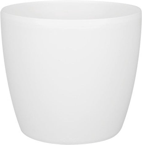 Elho brussels rond 30 - bloempot voor binnen - ø 29.5 x h 27.1 cm - wit