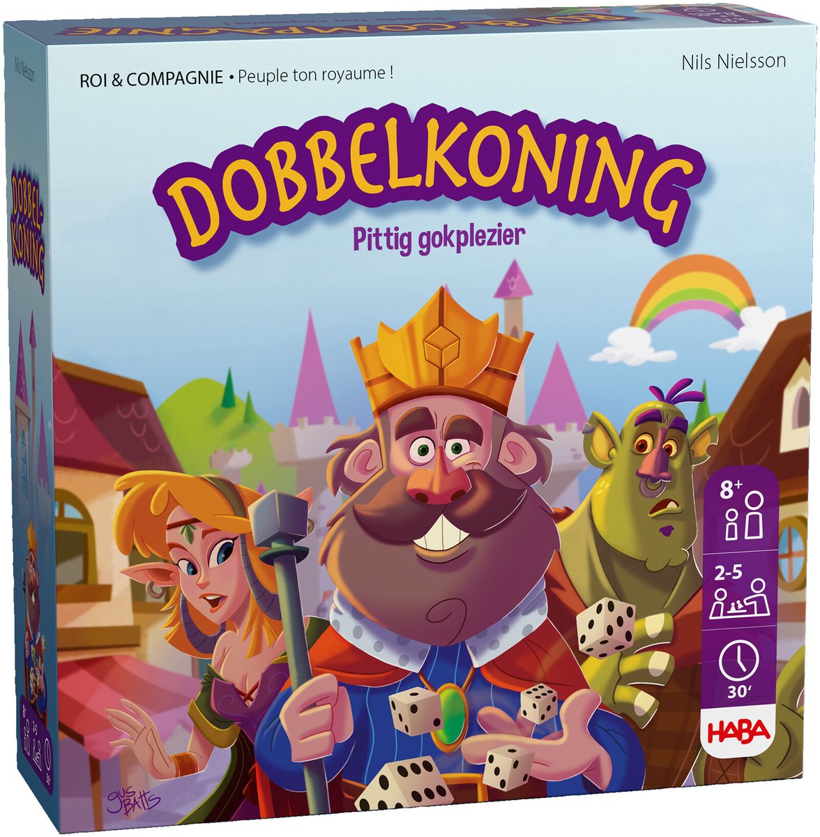 Dobbelspel haba spel - dobbelkoning