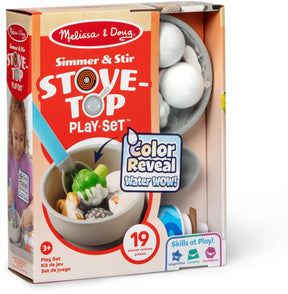 Melissa doug – water wow! kookplaat speelset – magisch koken met water