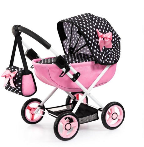 Bayer design poppenwagen cosy zwart