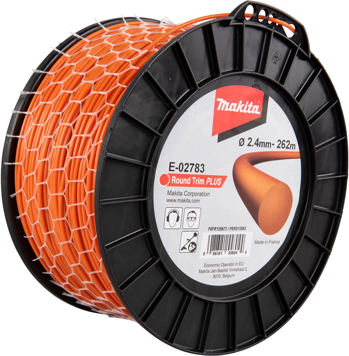 Makita ronde trim plus maaidraad 2,4 mm 262 m ( e-02783 )