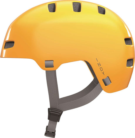 Abus fietshelm indy mustard yellow m - 54-58 cm - geel - geschikt voor gebruik op elektrische fietsen - stadsfietsen - 390 g m