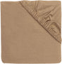 Jollein hoeslaken boxmatras - 75x95cm - jersey - hazel