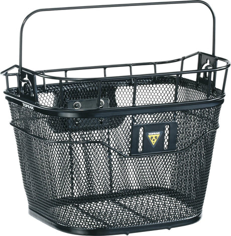 Topeak basket fietsmand - voor ebike - 16l - gelaste metaaldraad - zwart