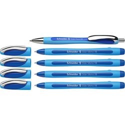 Schneider schrijfwaren schneider balpen - slider memo - penpunt xb 1,4mm - 4 stuks + 1x gratis - slider rave - s-150275