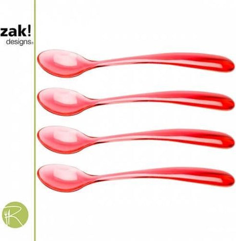 Zak!designs ijslepels - - stacky ijslepels - - stacky - set van 4 - 15 cm