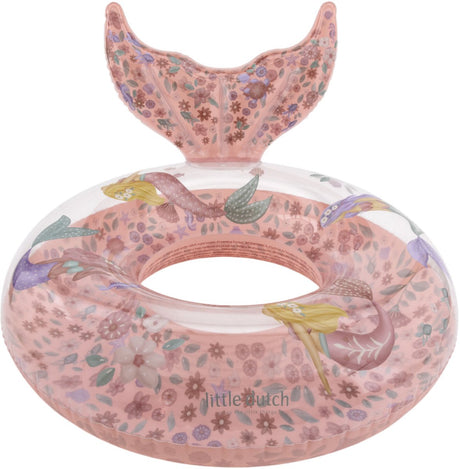 Little dutch | zwemband dreamy mermaid zwemring met staart ø91cm