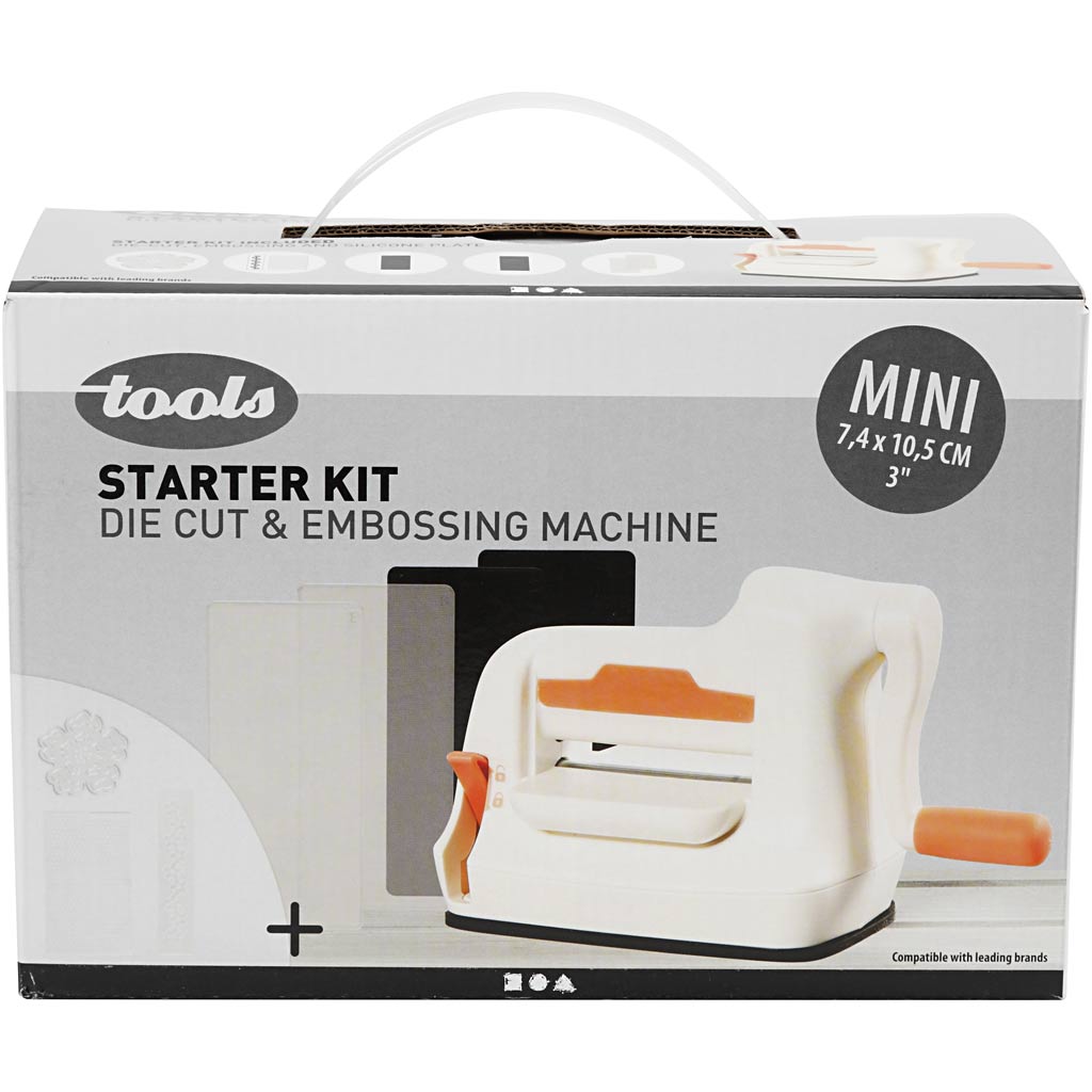 Creativ company http: www.cchobby.nl starterset-stans-en-embosmachine-a7-vel-74x105-mm-1-set