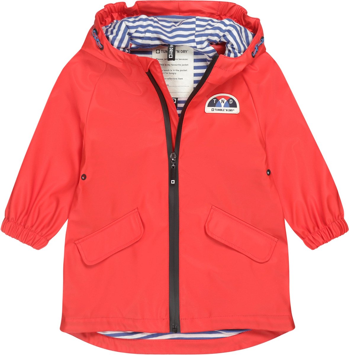 Tumble 'n dry london regenjas unisex lo maat 92