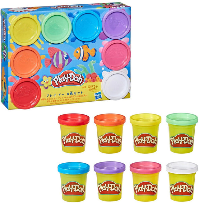 Play-doh 8-pack - regenboog
